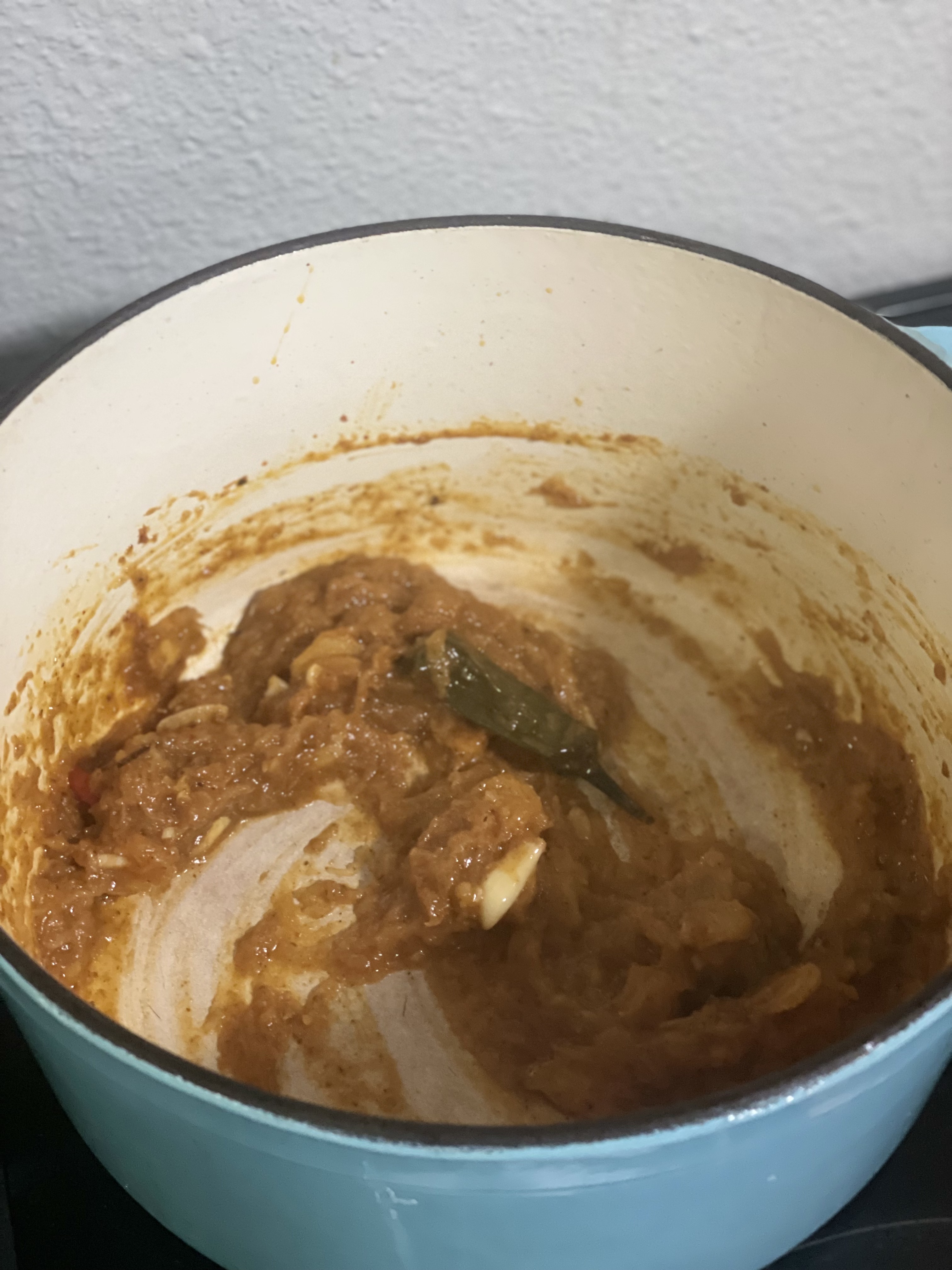 pumpkin panang curry with spinach and paneer